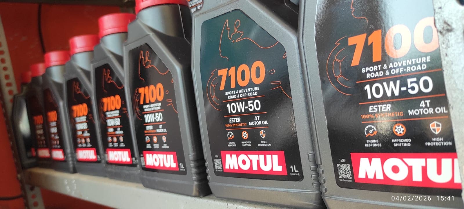 KTM Motorex Engine Oil 10W-50 and 20W-50